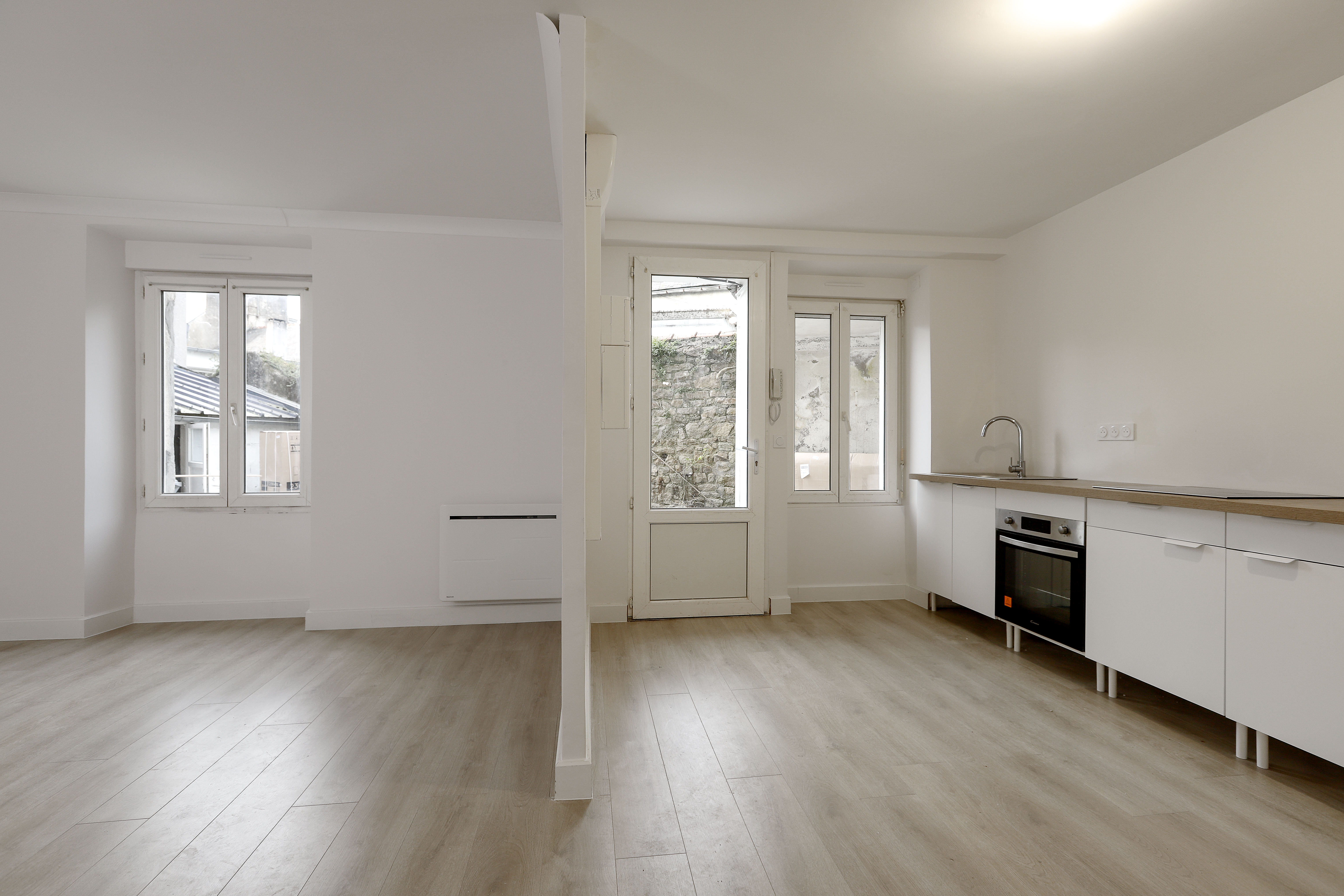 Quimper St Julien - séjour cuisine